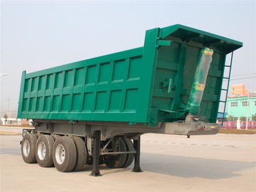 中国 炭素鋼T700の頑丈な半トレーラー3の車軸26M3 - 30M3 30t 40のトン50Tのダンプのトレーラー サプライヤー