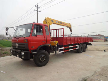 中国 安定したDongfeng 6x4建築材のための10トン クレーン トラック/3つの車軸のトラック サプライヤー
