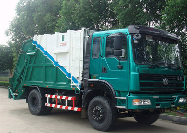 中国 Dongfeng 4x2 6cbmの廃物のコンパクターのトラックDFA1080SJ11D3の油圧屑のごみ収集車 サプライヤー