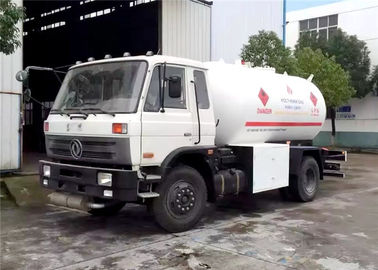 中国 Dongfeng 4x2 Bobtail LPGのトラック10M3満ちるトラック5トンの10000L 5T LPGの サプライヤー