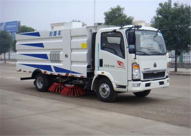 中国 ぬれたタイプ通りのクリーニング機械を救うユーロII RHD 2の車軸道掃除人のトラック水 サプライヤー