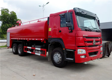 中国 HOWO 6X4 371HPトラック20000Lの火水スプリンクラーのタンク車を癒やす火20トンの20tonの サプライヤー