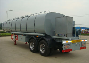 中国 30CBM瀝青の暖房タンクは、安いタンカーのトレーラー、アスファルト タンク輸送のトレーラーをアスファルトで舗装します サプライヤー