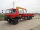 安定したDongfeng 6x4建築材のための10トン クレーン トラック/3つの車軸のトラック サプライヤー