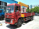 安定したDongfeng 6x4建築材のための10トン クレーン トラック/3つの車軸のトラック サプライヤー