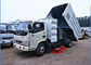 Dongfeng 4x2の道掃除人のトラック4cbm 6はブラシによって人間化される操作と動きます サプライヤー