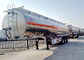 アルミ合金の燃料のタンク車のトレーラー3の車軸42000L 42cbmオイルの輸送タンク トレーラー サプライヤー