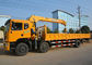 DFAC Dongfeng 6x2のトラックはブーム クレーン/10トン クレーン車CS2018XXを取付けました サプライヤー