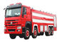 Sinotruk HOWO 8x4の消火活動のトラック20m3泡および水実質の普通消防車 サプライヤー