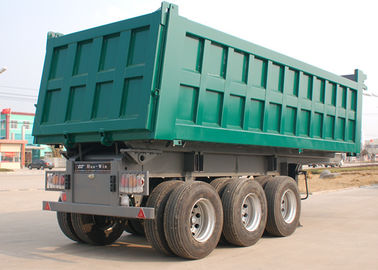 中国 3つの車軸ダンプ トラックのトレーラー26M3 - 30M3鉱物のためにカスタマイズされる45トン色 サプライヤー