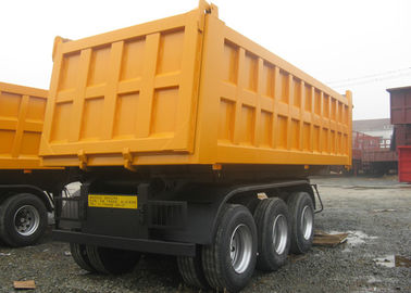 中国 3つの車軸ダンプ トラックのトレーラー20トン30トン40トン建築材のための50トン サプライヤー