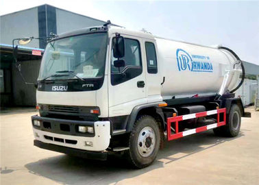 中国 ISUZU 4x2のタンク車のトレーラー6は8M3 8000Lの真空の下水のタンクローリーを動かします サプライヤー