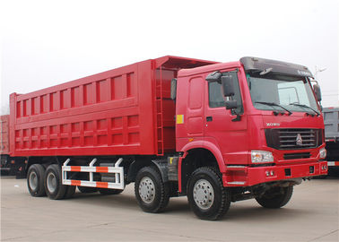 中国 12荷車引きHOWO 8x4のダンプ トラック50トン証明される40のトンの大容量3の車軸ISO 9001 サプライヤー