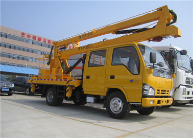 中国 ISUZU 18m - 22mの高い態度操作のトラック4X2の空気の仕事プラットホームのトラック サプライヤー