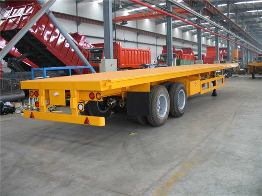 購入 40ft/45ftの容器の負荷トレーラー、半2つの車軸トレーラー30トン35トン オンライン製造