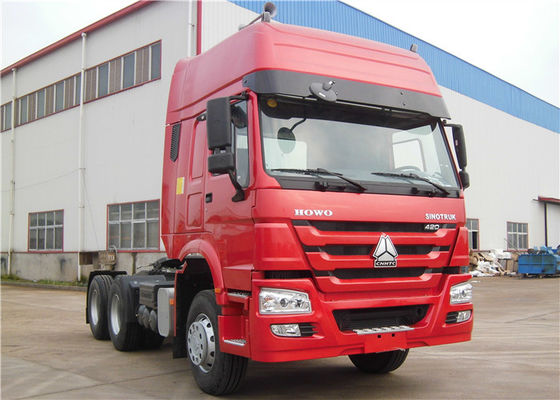 購入 SINOTRUK HOWO 10の荷車引きのトラクターの頭部6x4 420HP 371HPの頑丈な索引車 オンライン製造