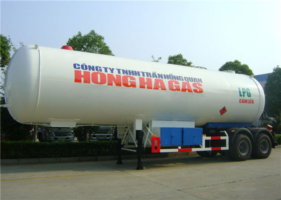 購入 2車軸40000L 40M3 20トンLPGのガス タンクのトレーラー、半56M3 LPGタンク トレーラー オンライン製造
