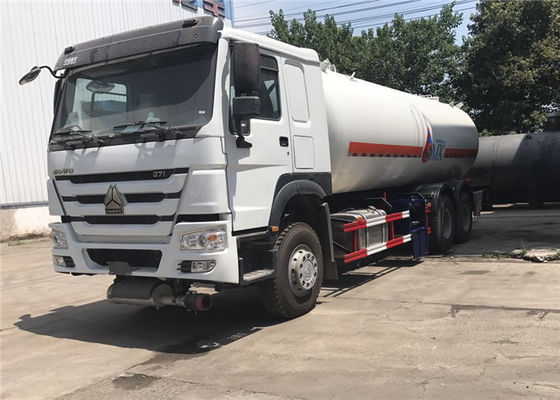 購入 HOWOのためにカスタマイズされる6x4 10車輪20M3 LPGのガスのタンク車20000L色 オンライン製造