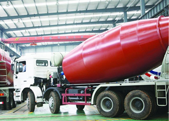 購入 SHACMAN SINOTRUK 6X4 12M3の油圧ポンプを搭載する容積測定のミキサーのトラックの自己のローディング オンライン製造
