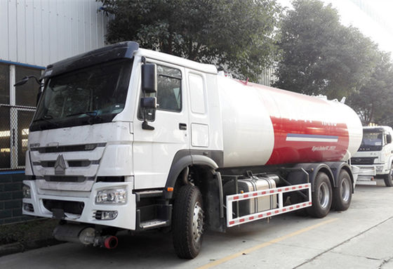購入 LPGのガス ポンプを満たすためのHOWO 6x4 10の車輪Bobtail LPGのトラック20M3 20000L オンライン製造