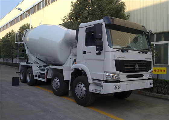 購入 Sinotruk HOWOのトラックミキサのトラック290hp 336hp 371hp 12の荷車引き14M3のコンクリートミキサー車のトラック オンライン製造
