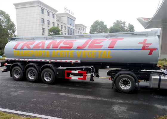 購入 ステンレス鋼トレーラー30トンの半燃料タンクのトレーラーの三車軸35000L 35M3重油の輸送タンク オンライン製造