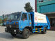 Dongfeng 4x2 6cbmの廃物のコンパクターのトラックDFA1080SJ11D3の油圧屑のごみ収集車 サプライヤー