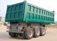 3つの車軸ダンプ トラックのトレーラー26M3 - 30M3鉱物のためにカスタマイズされる45トン色 サプライヤー