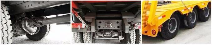 半2015熱い販売の容器輸送のための平面容器のダンプのトレーラーの使用